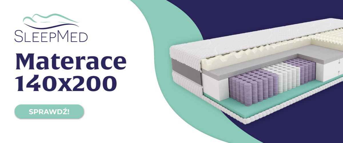 Materace 140x200 SleepMed